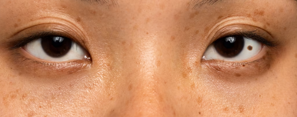 невус в глазу